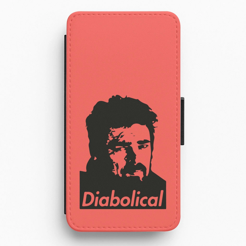 Diabolical Flip / Wallet Phone Case Creative Accent