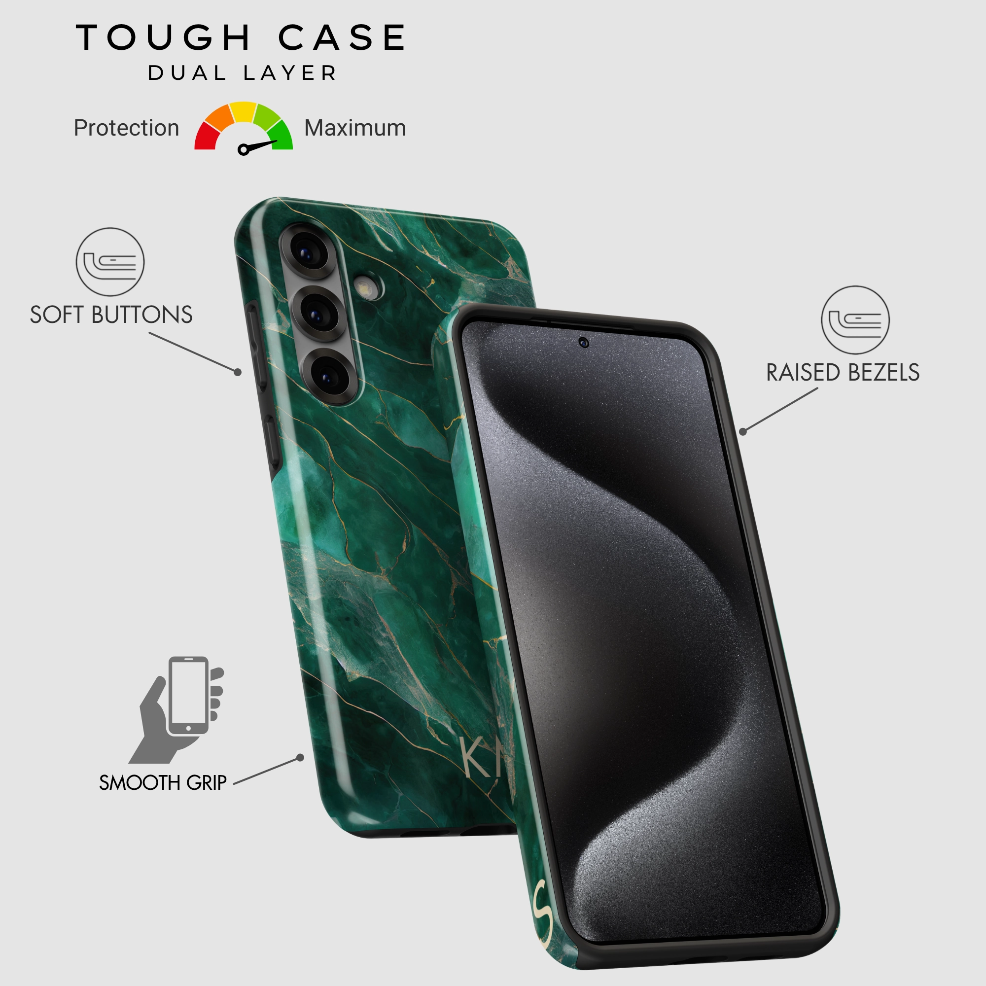 Elegant Craft Matte Surface Jade Luxe