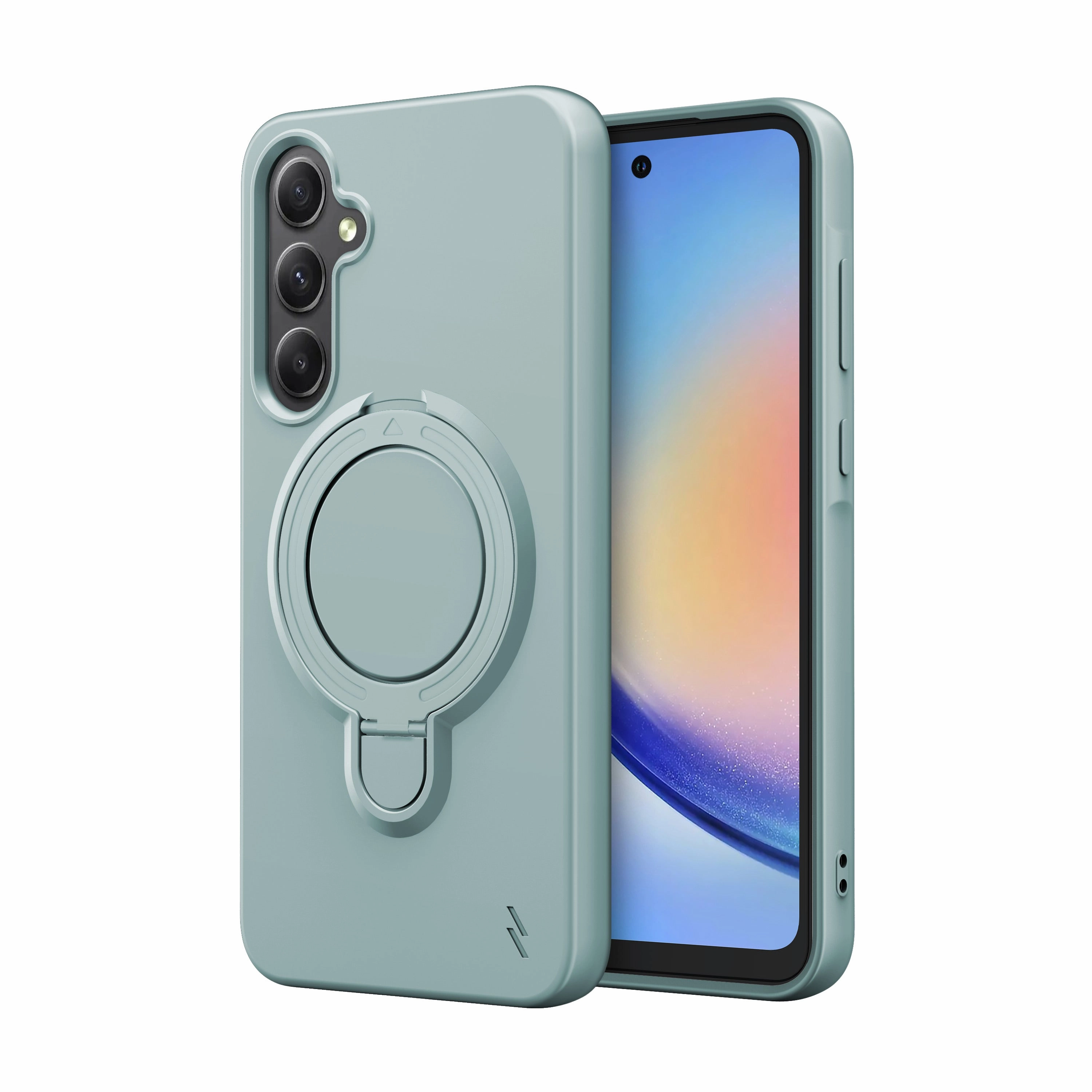 Fashionable Texture ZIZO REVOLVE Series Galaxy A35 Case - Pastel Blue