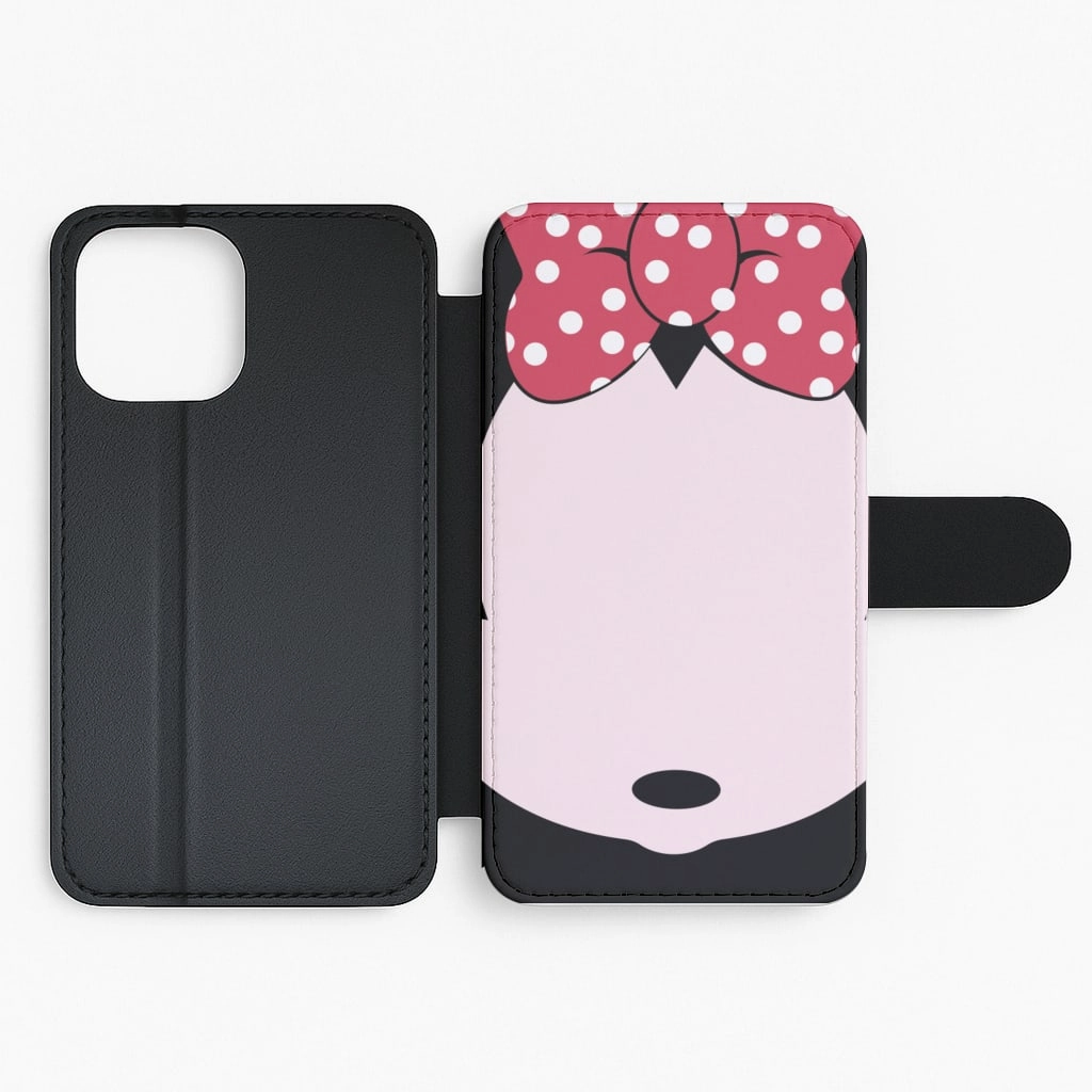 Fashion Forward Hybrid Grip Minnie Flip / Wallet Phone Case