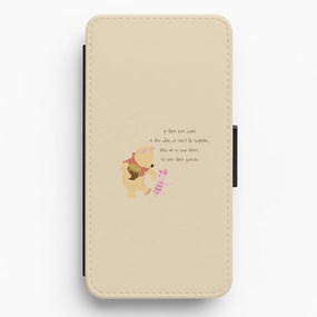 Lightweight Build Quality I'll Stay There Forever - Winnie Flip / Wallet Phone Case