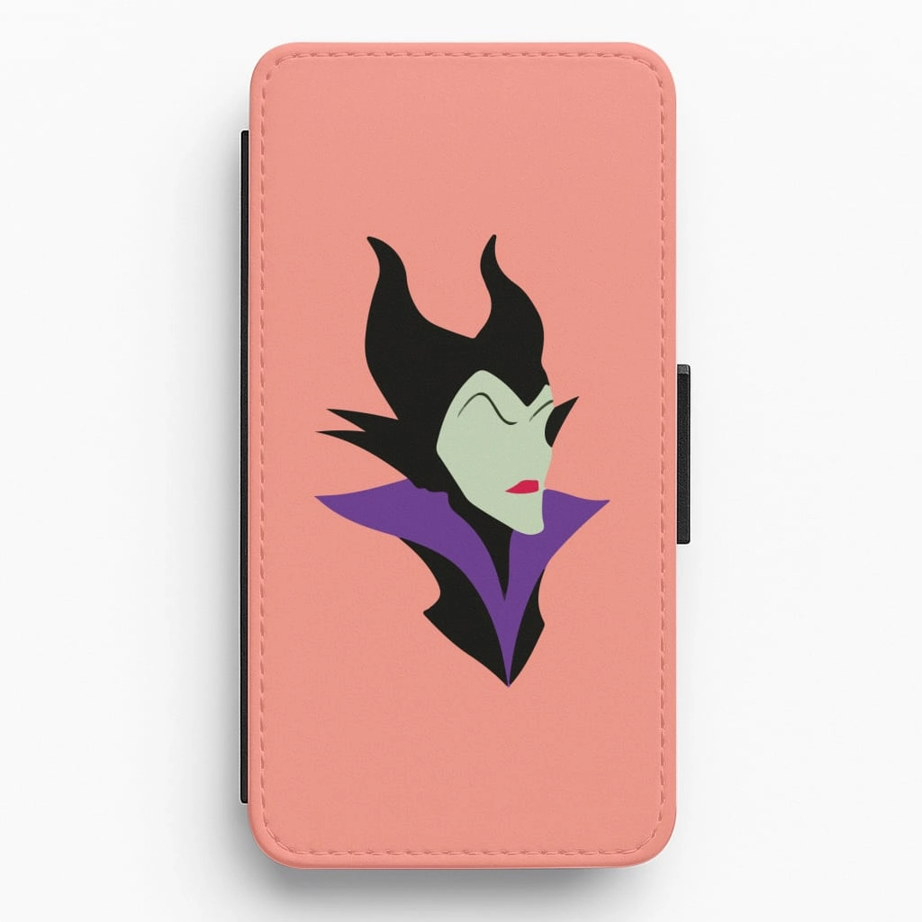 Maleficent Flip / Wallet Phone Case Light Structure Rugged Protection