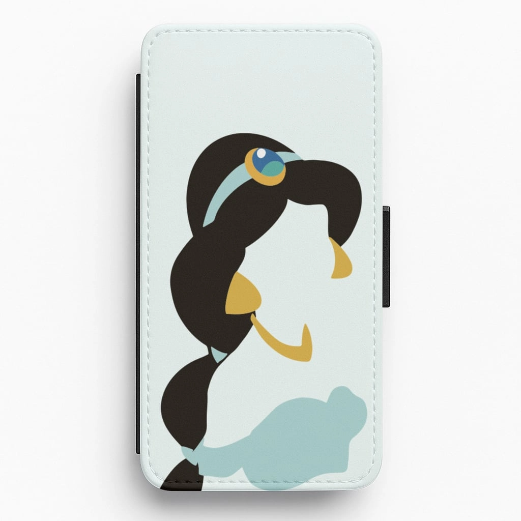 Stylish Edge Unique Texture Jasmine Flip / Wallet Phone Case