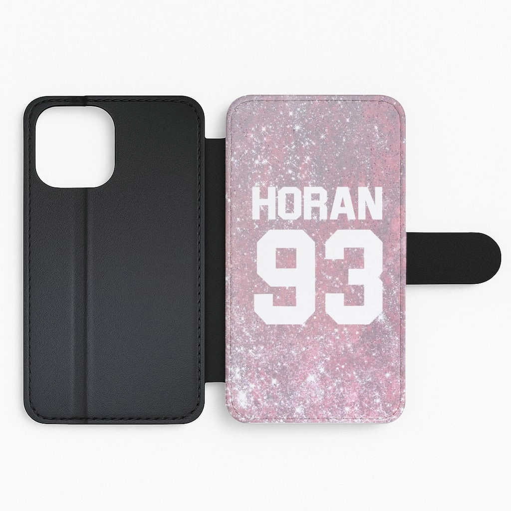 Textured Grip Horan 93 - Niall Horan Flip / Wallet Phone Case