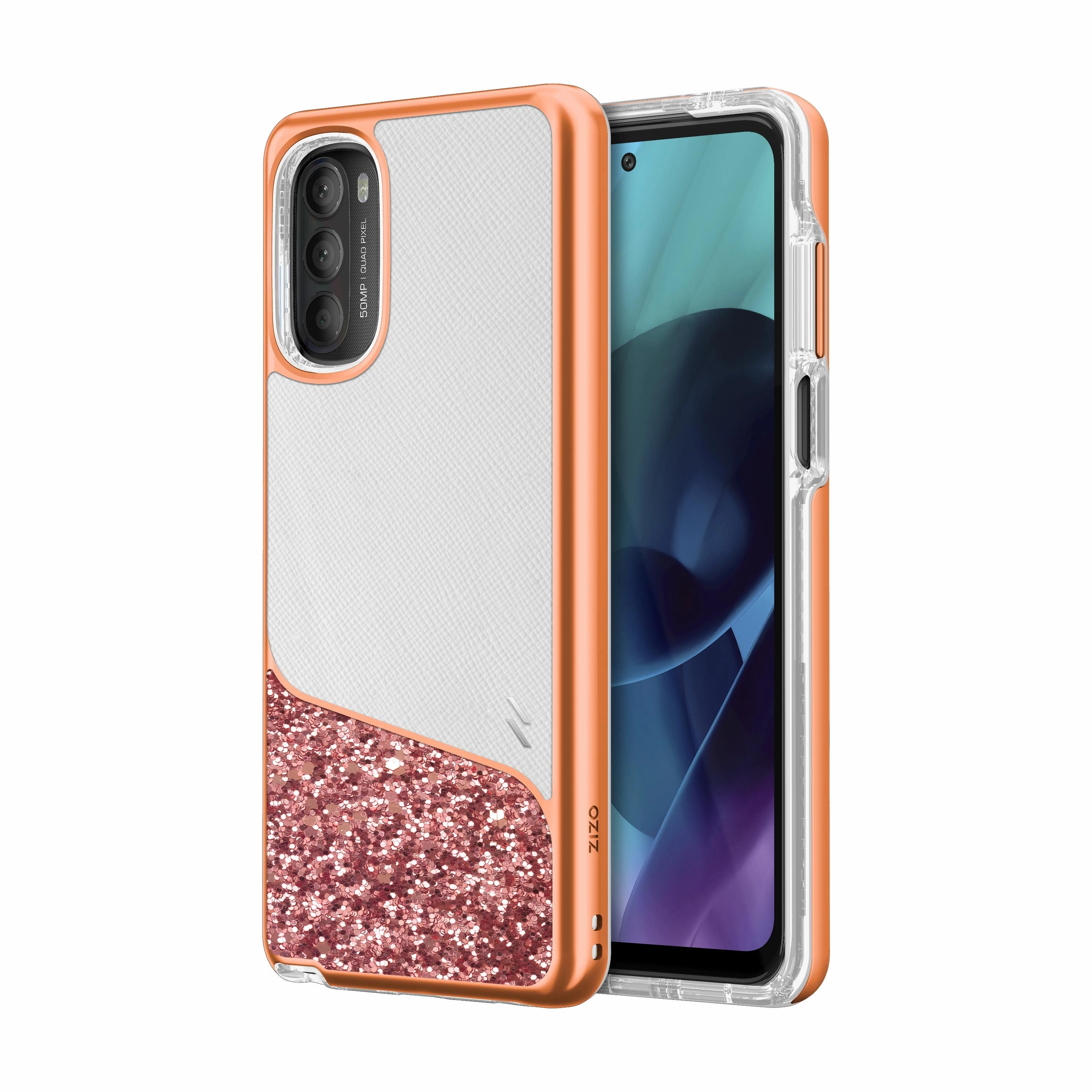 Comfort Build Layer Classic Texture ZIZO DIVISION Series moto g STYLUS 2022 Case - Wanderlust