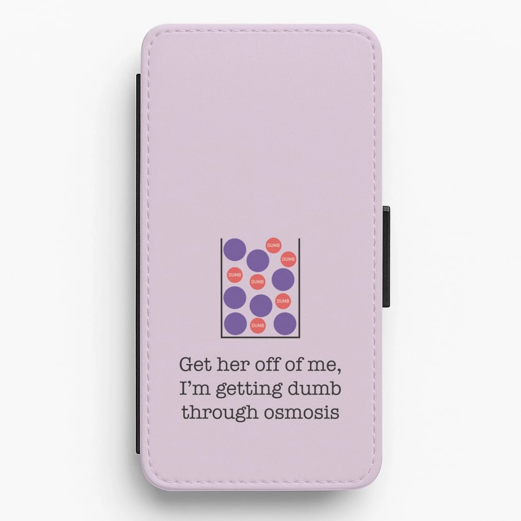 Dumb Osmosis Flip / Wallet Phone Case Shock Layer
