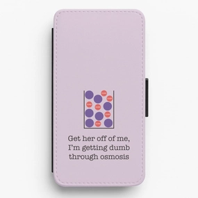 Dumb Osmosis Flip / Wallet Phone Case Shock Layer