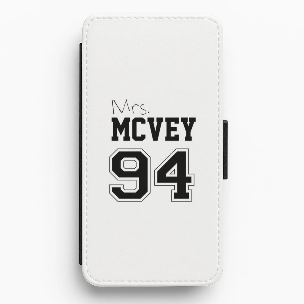 Textured Grip Mrs. McVey 94 - The Vamps Flip Wallet Phone Case
