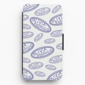 Name - Olivia Flip / Wallet Phone Case Color Accent