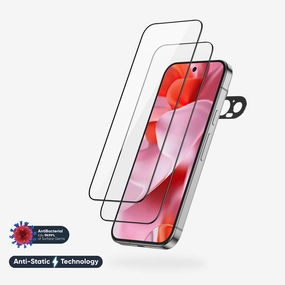 NanoArmour for Google Pixel 9 Screen Protector - Edge-to-Edge, Anti-Static, TruColor Gaming Protector transparent protective cover