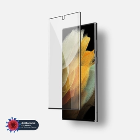 NanoArmour for Samsung Galaxy S21 Ultra Screen Protector Anti Microbial travel protection film Screen Armor Elite Ultra Max