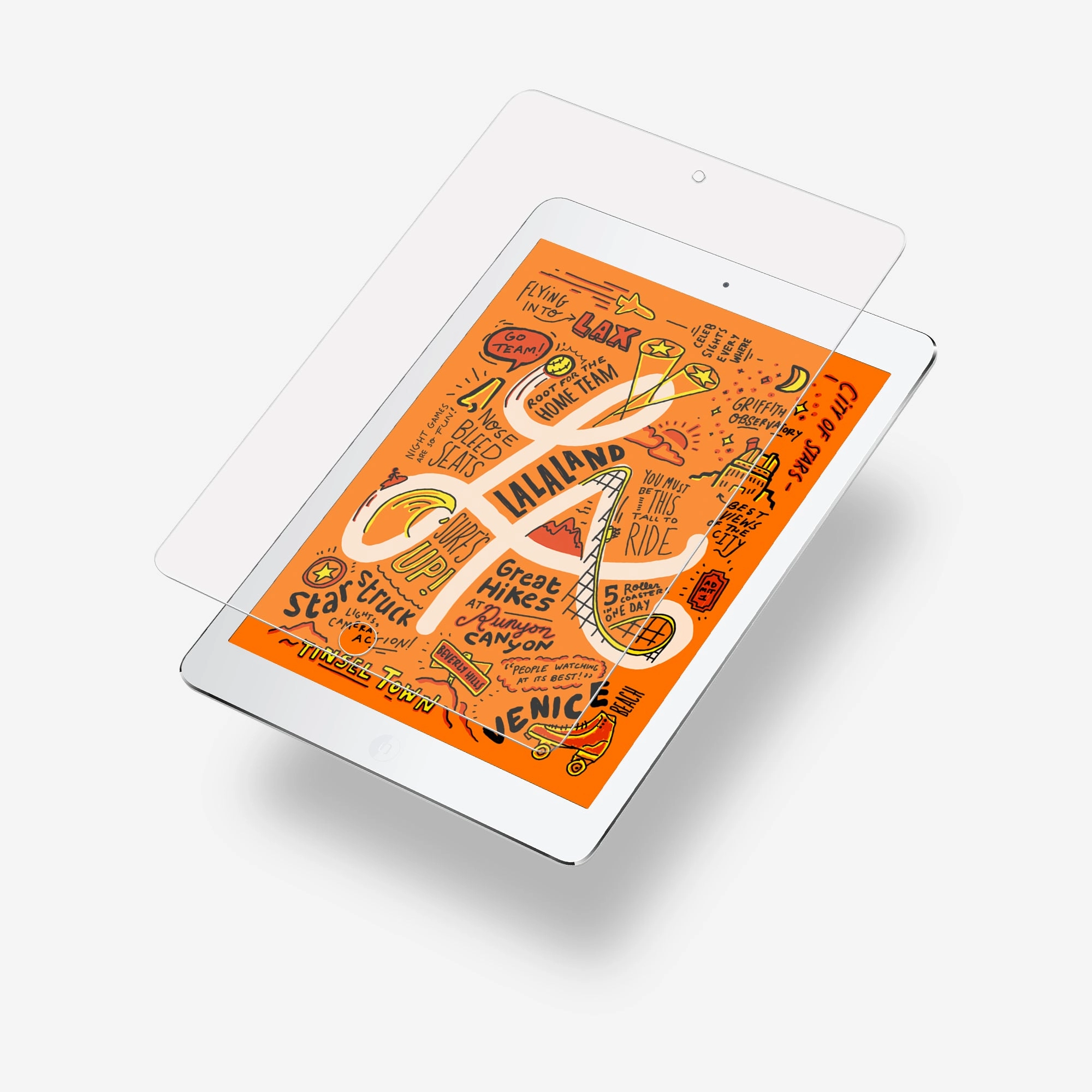 Tablet Guard Max Plus Screen Defense Elite Max NanoArmour 7.9-inch for iPad mini 5 Anti-Glare Matte Screen Protector