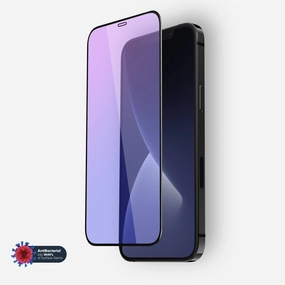 NanoArmour for 12 Pro Max Anti-Blue light Screen Protector Antimicrobial Edge-to-Edge Tablet Screen Shield