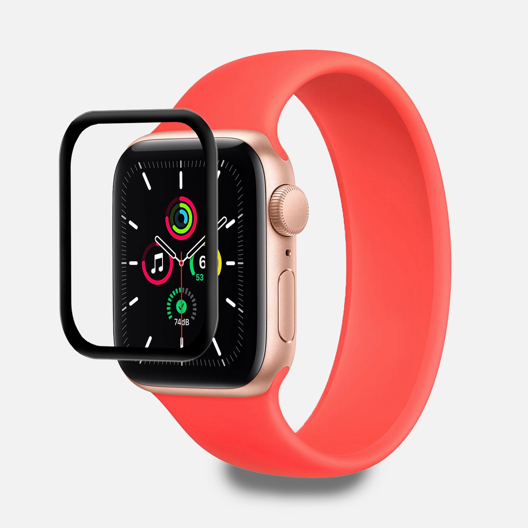 Gaming Device Protector Anti scratch NanoArmour for Apple Watch SE Screen Protector (Gen 1-3)