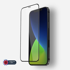 Screen Protection Elite Plus NanoArmour for iPhone 12 Pro Max Screen ProtectorAntimicrobial Edge-to-Edge