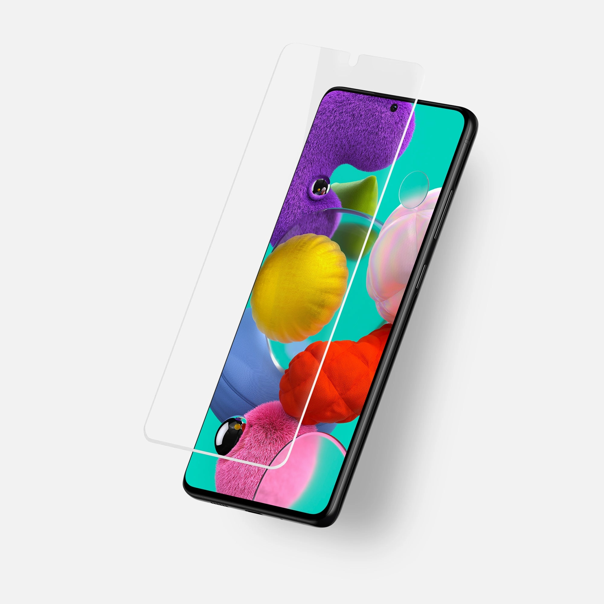 NanoArmour for Samsung Galaxy A51 Best Screen Protector Case Friendly LG Protector