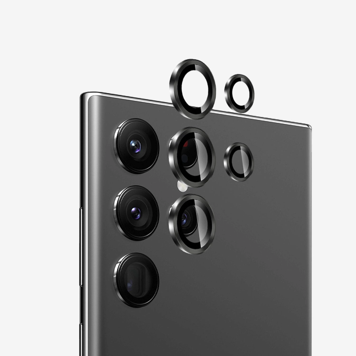 Fingerprint Proof durable protection sheet NanoArmour for Samsung Galaxy S23 Ultra Camera Protector