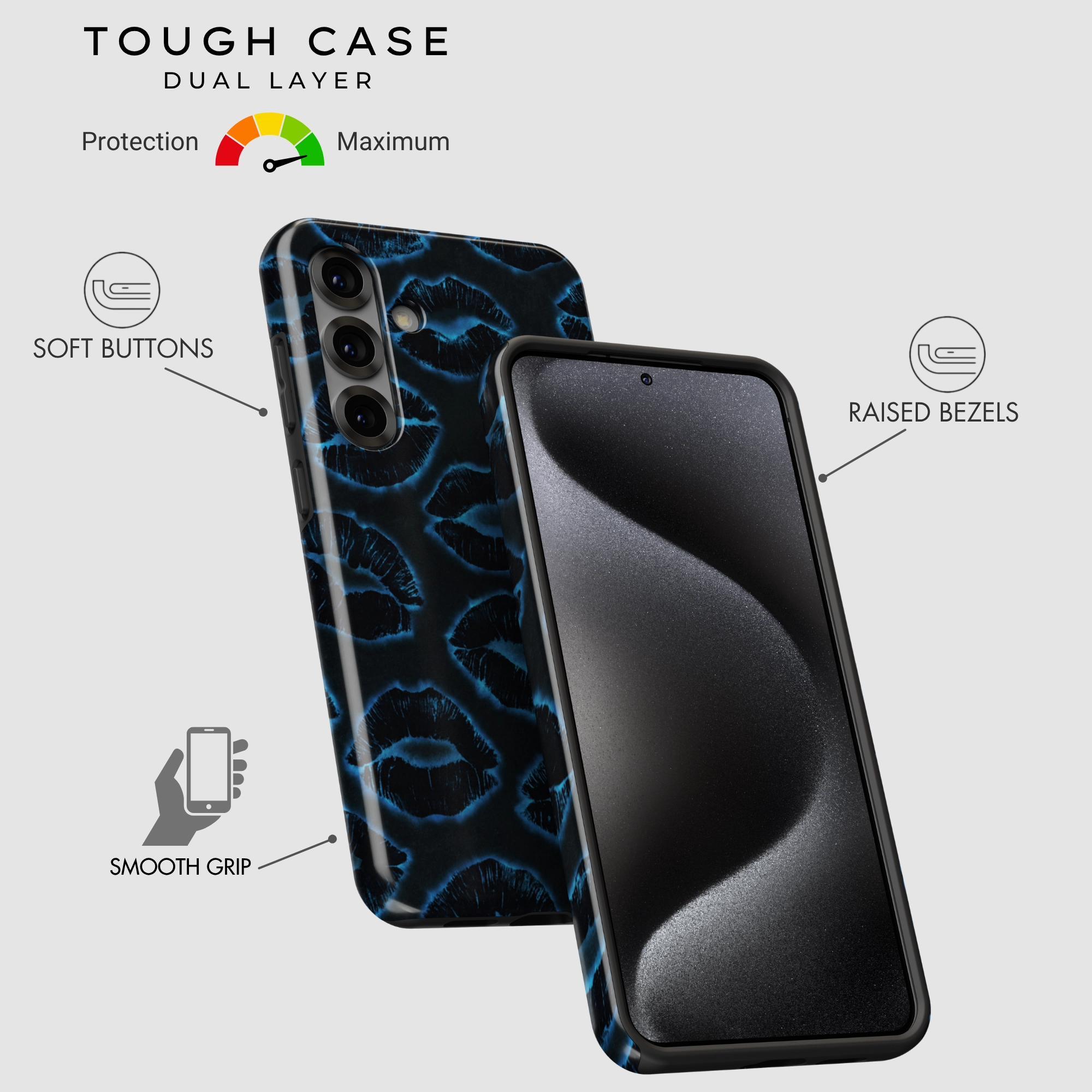 Vibrant Colors Neon Smooch