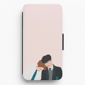 Nick And Charlie School Clothes - Heart TV Flip / Wallet Phone Case Enhanced Durability