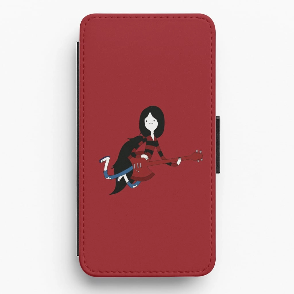 Scratchproof Surface Vivid Coloration Marceline the Vampire Queen Flip / Wallet Phone Case