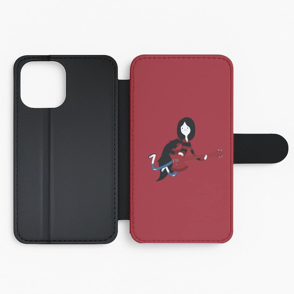 Marceline the Vampire Queen Flip / Wallet Phone Case Shockproof Edge Sporty Appeal