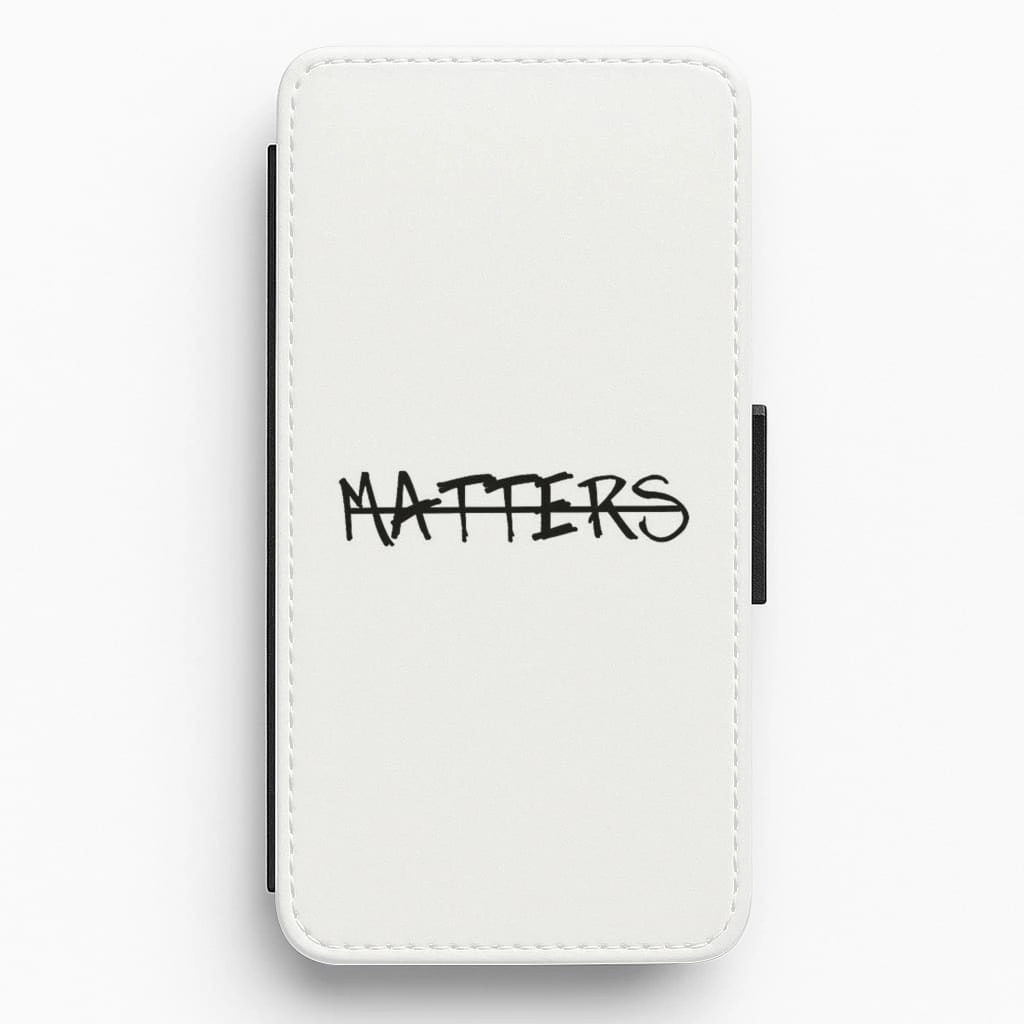 Nothing Matters - Dolan Twins Flip Wallet Phone Case Shock Guard Smooth Shield