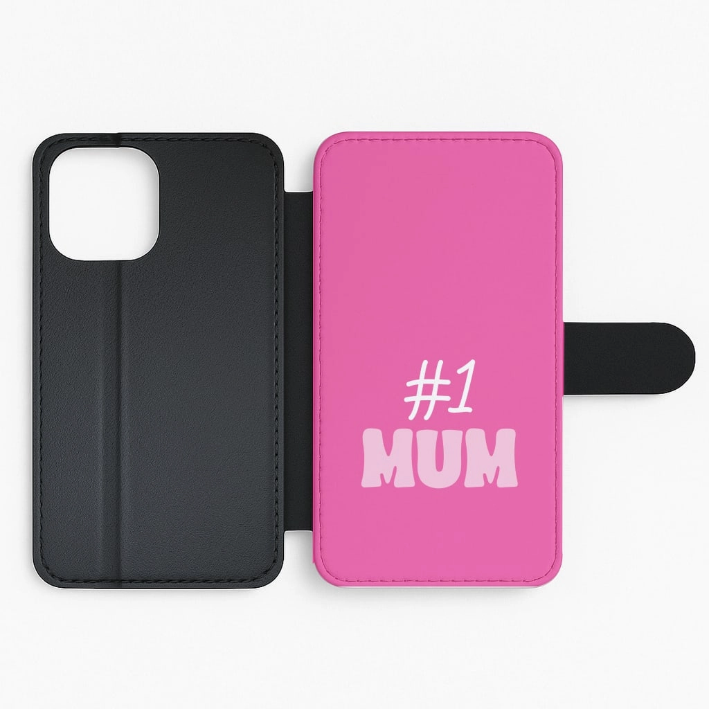 Anti Scratch Layer Number One Mum  Flip / Wallet Phone Case