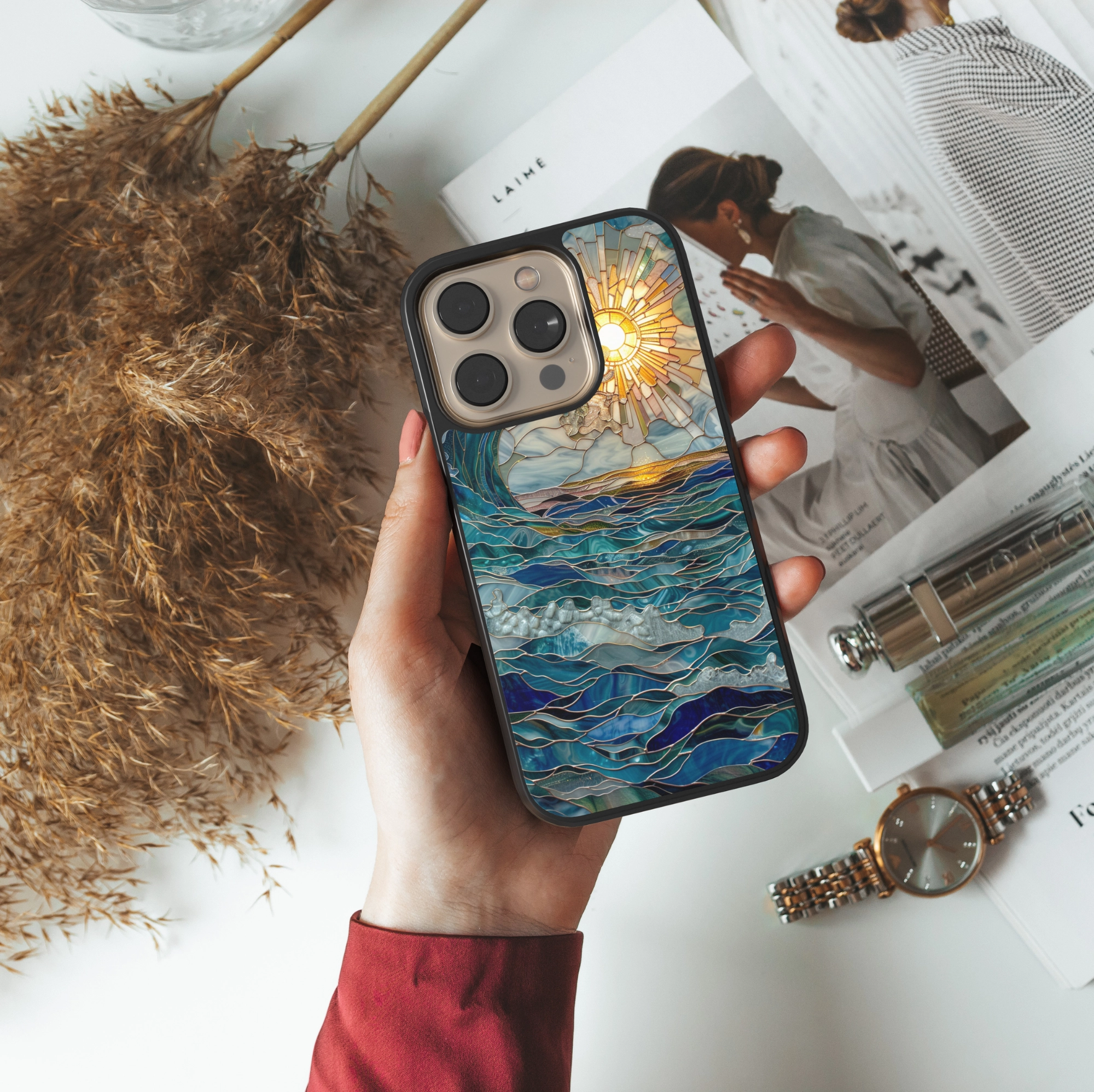 Slim Texture Ocean Gem