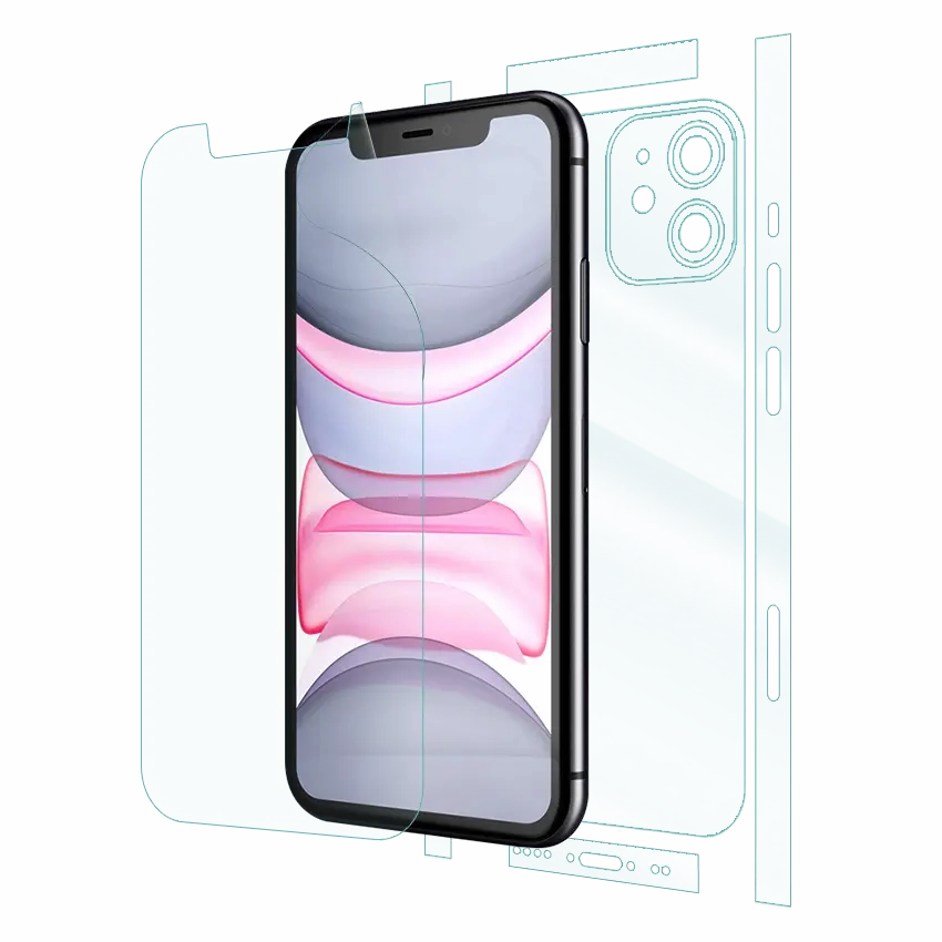 Privacy Film clear touch response iPhone 11 Screen Protector