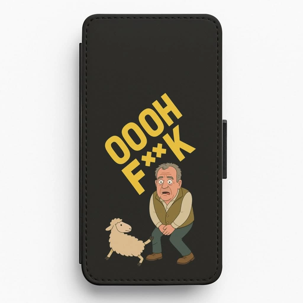 Protective Lining Oooh Fk Flip / Wallet Phone Case