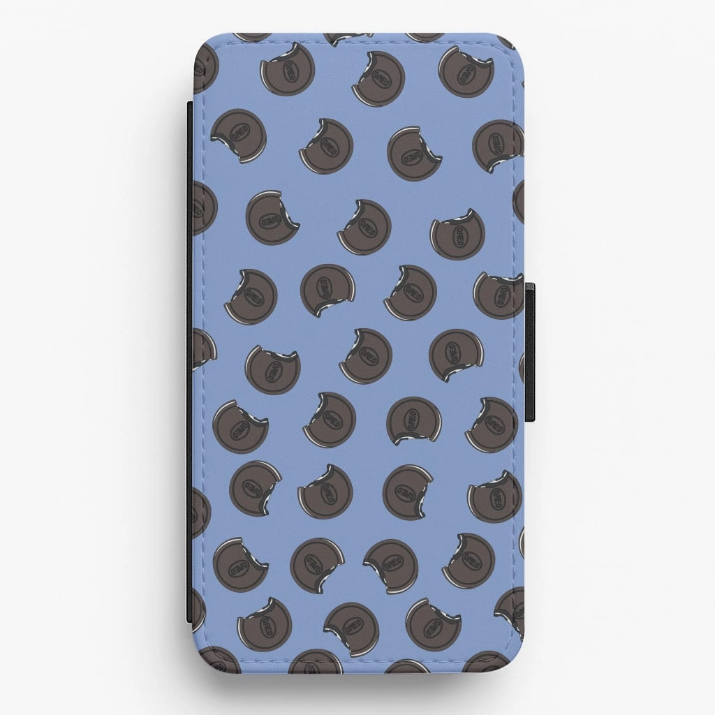Oreos - Biscuits Patterns Flip / Wallet Phone Case Trendy Pattern