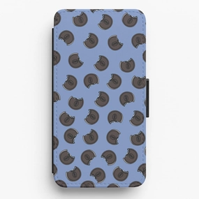 Oreos - Biscuits Patterns Flip / Wallet Phone Case Trendy Pattern