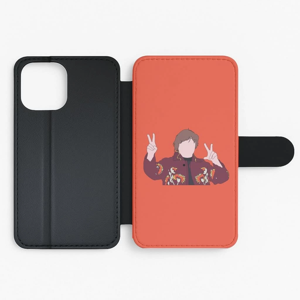 Heat dissipation Peace Out Flip / Wallet Phone Case