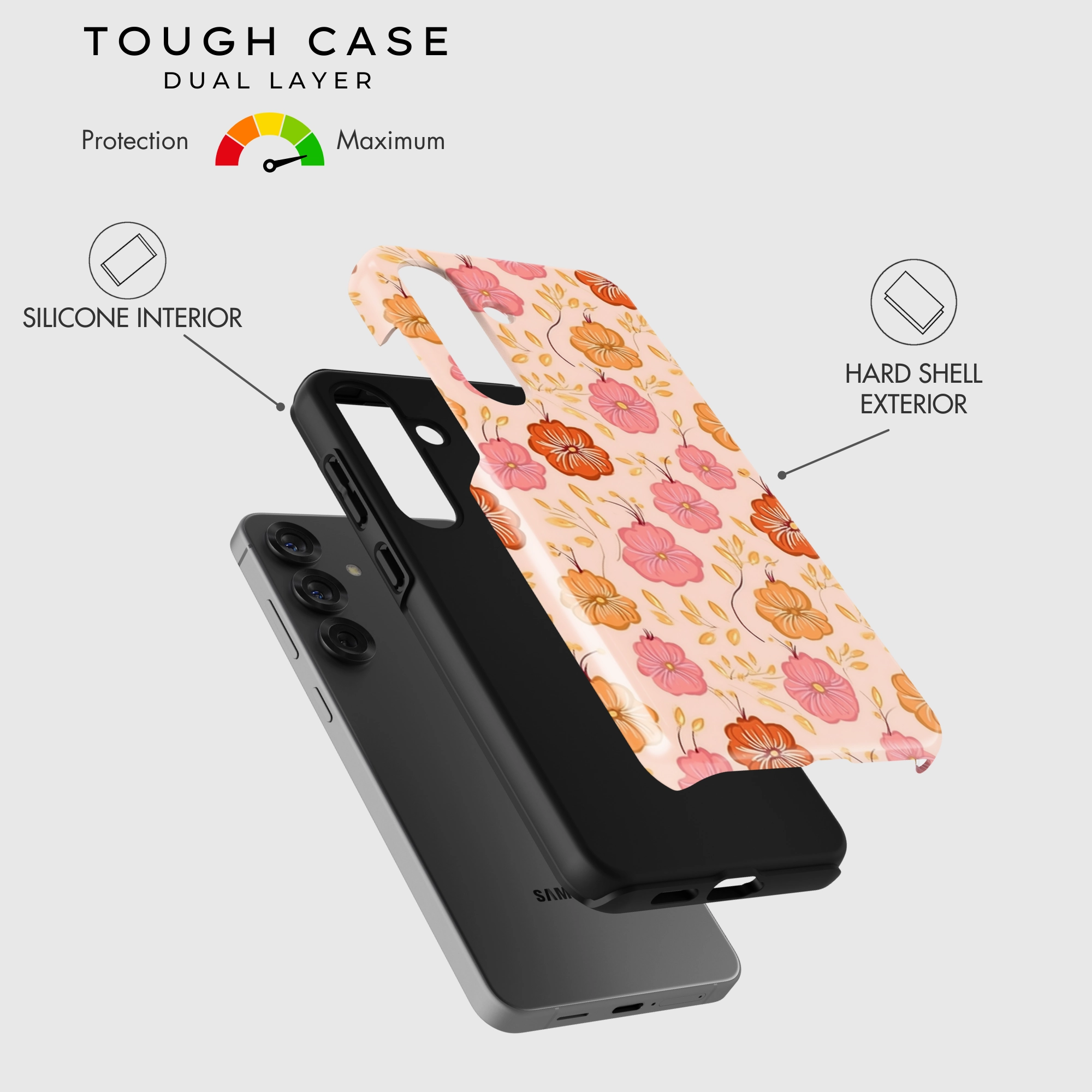 Peach Blossom Minimal Design Comfort Finish