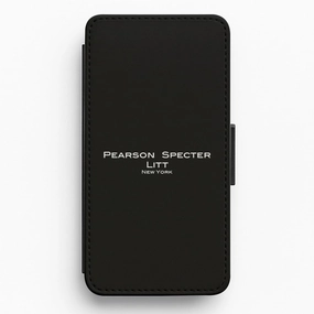 Pearson Specter Litt - Suits Flip / Wallet Phone Case Luxury Surface Protective Frame