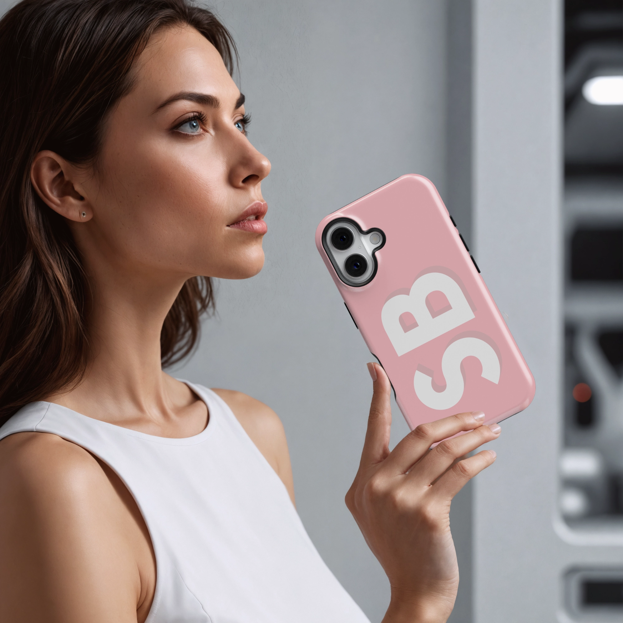 Futuristic style Raised Edges Peony Gelato