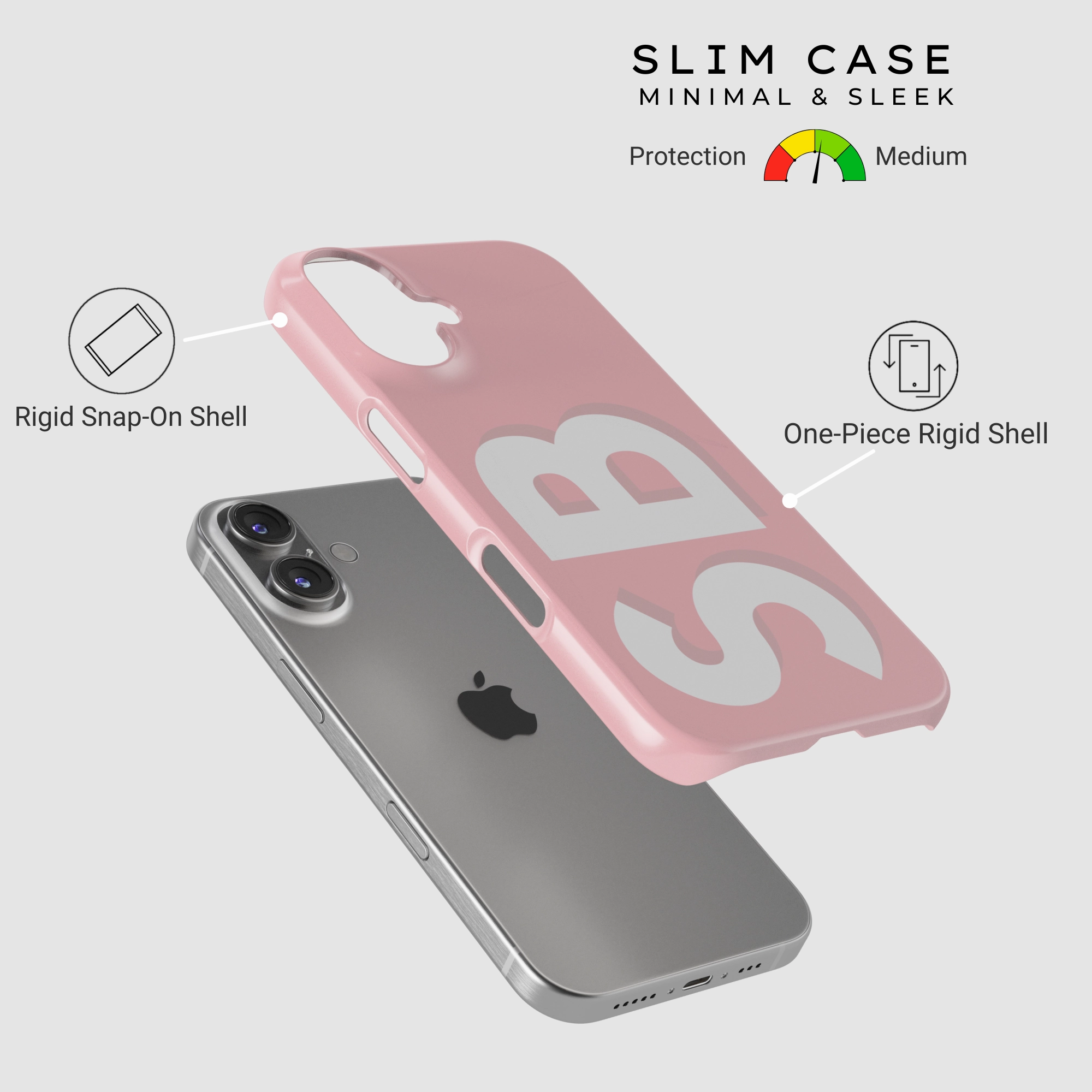 Smooth Texture Pattern Smooth Grip Peony Gelato