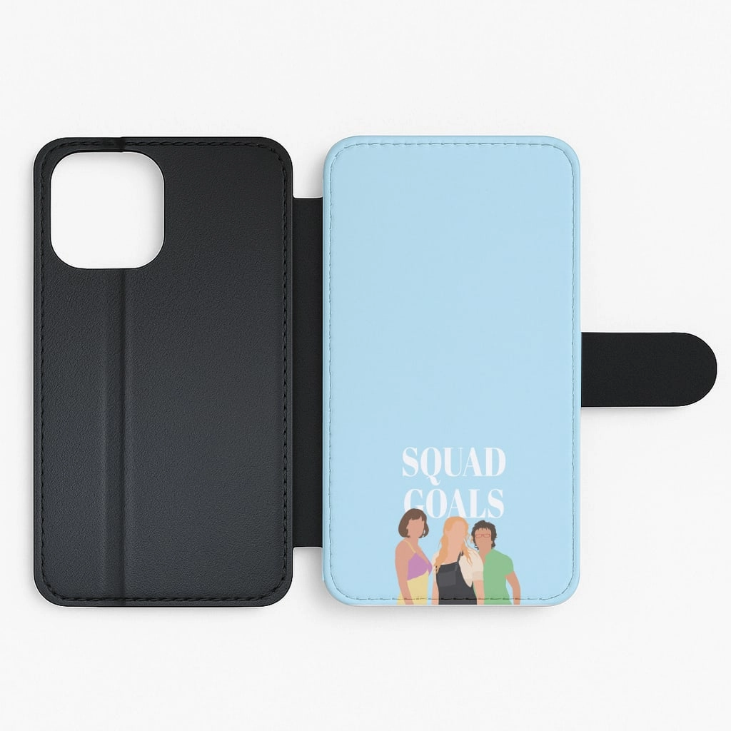 Luxury Texture Design Squad Goals - Mamma Mia Flip / Wallet Phone Case