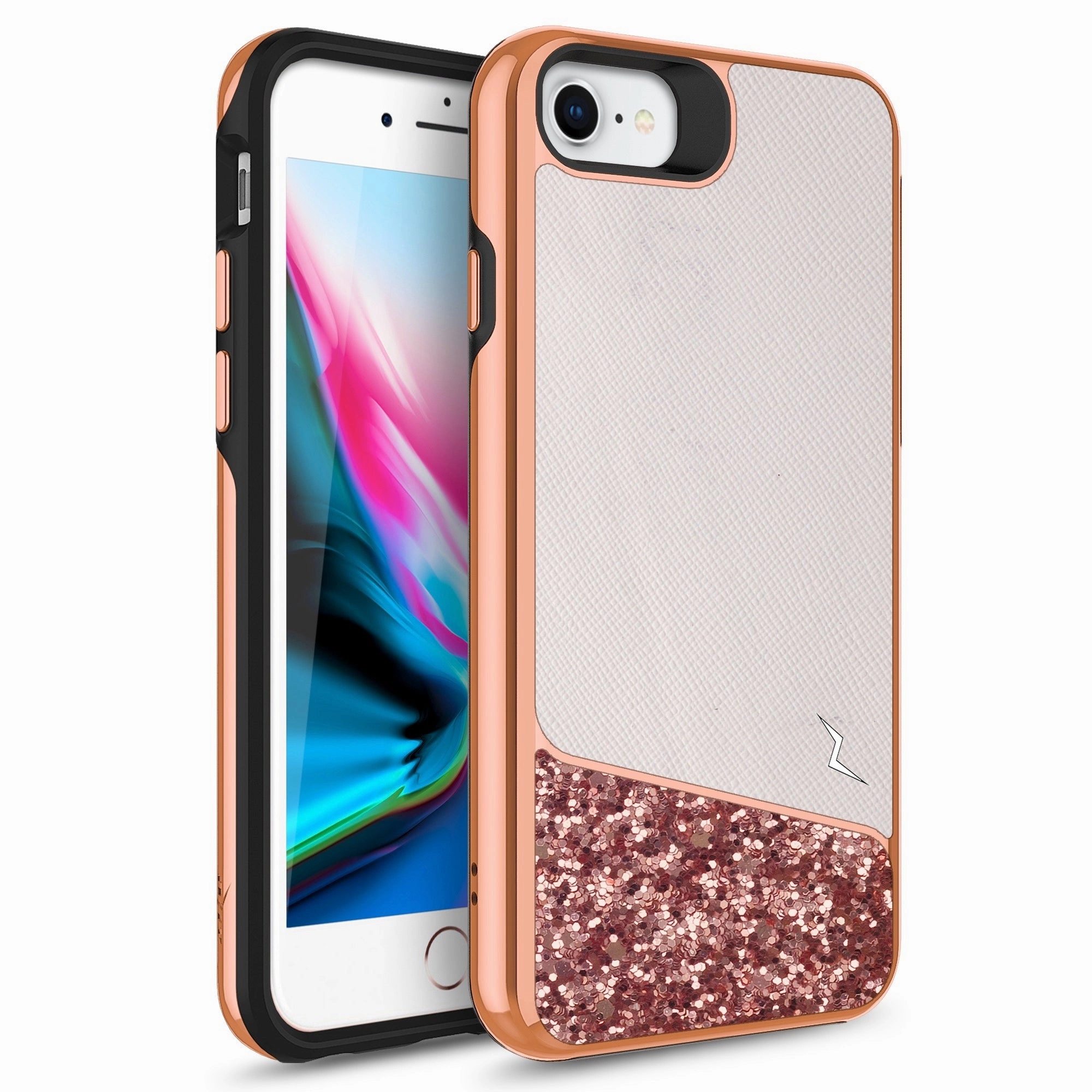 Luxury Edge Texture ZIZO DIVISION Series Case for iPhone SE (3rd and 2nd gen)/8/7 - Wanderlust