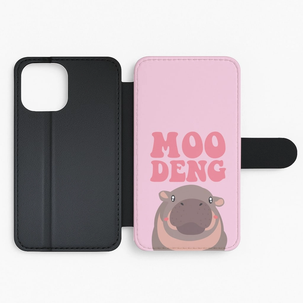 Moo Pink Flip / Wallet Phone Case Ultra Thin Ergonomic form