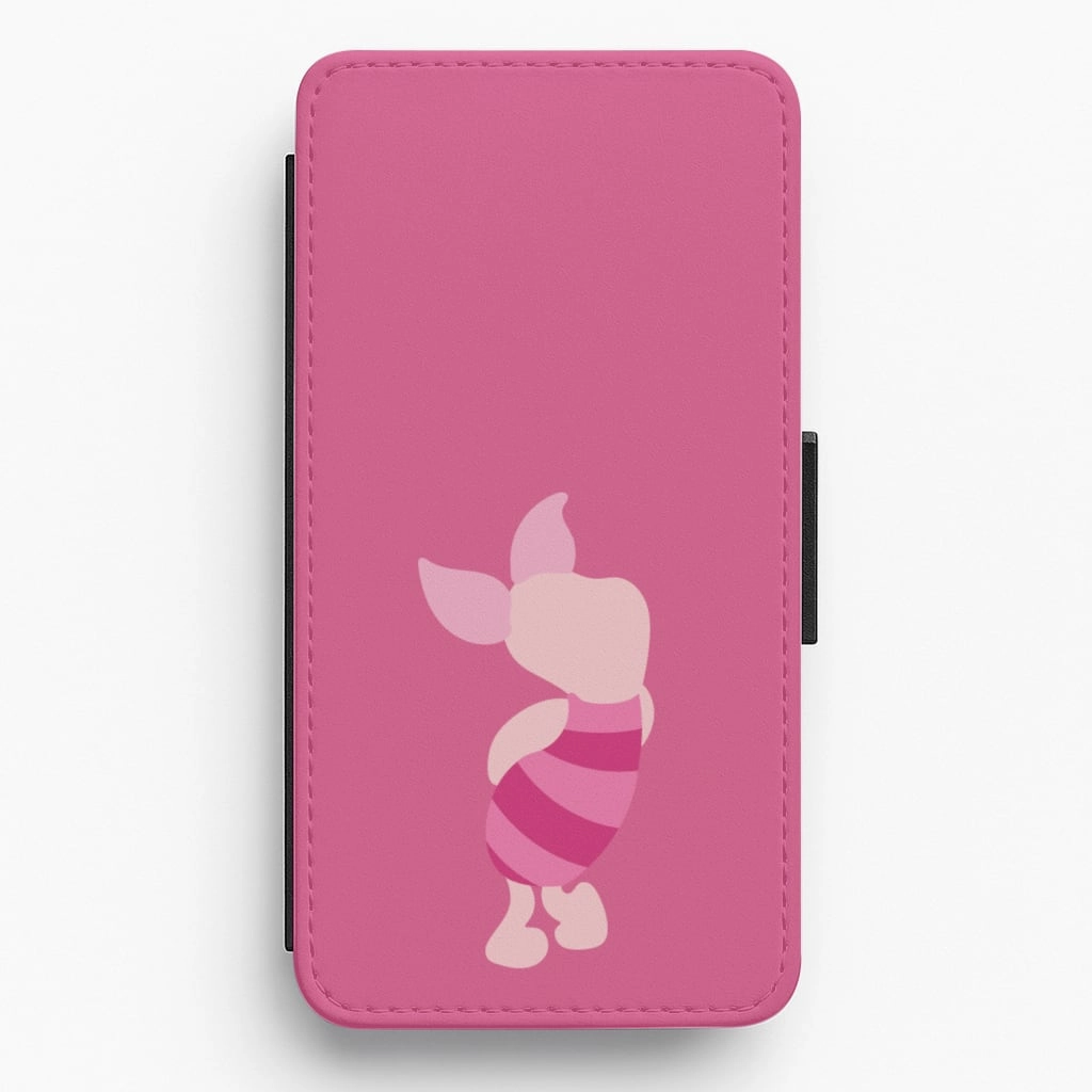 Pig Faceless - Winnie Flip / Wallet Phone Case Matte Detail Elegant Look
