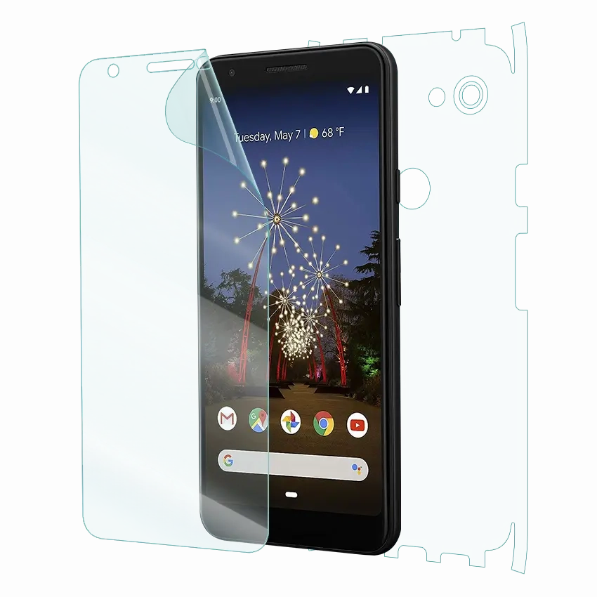 Pixel 3a Screen Protector Scratch Block Screen Defense Max Ultra Elite