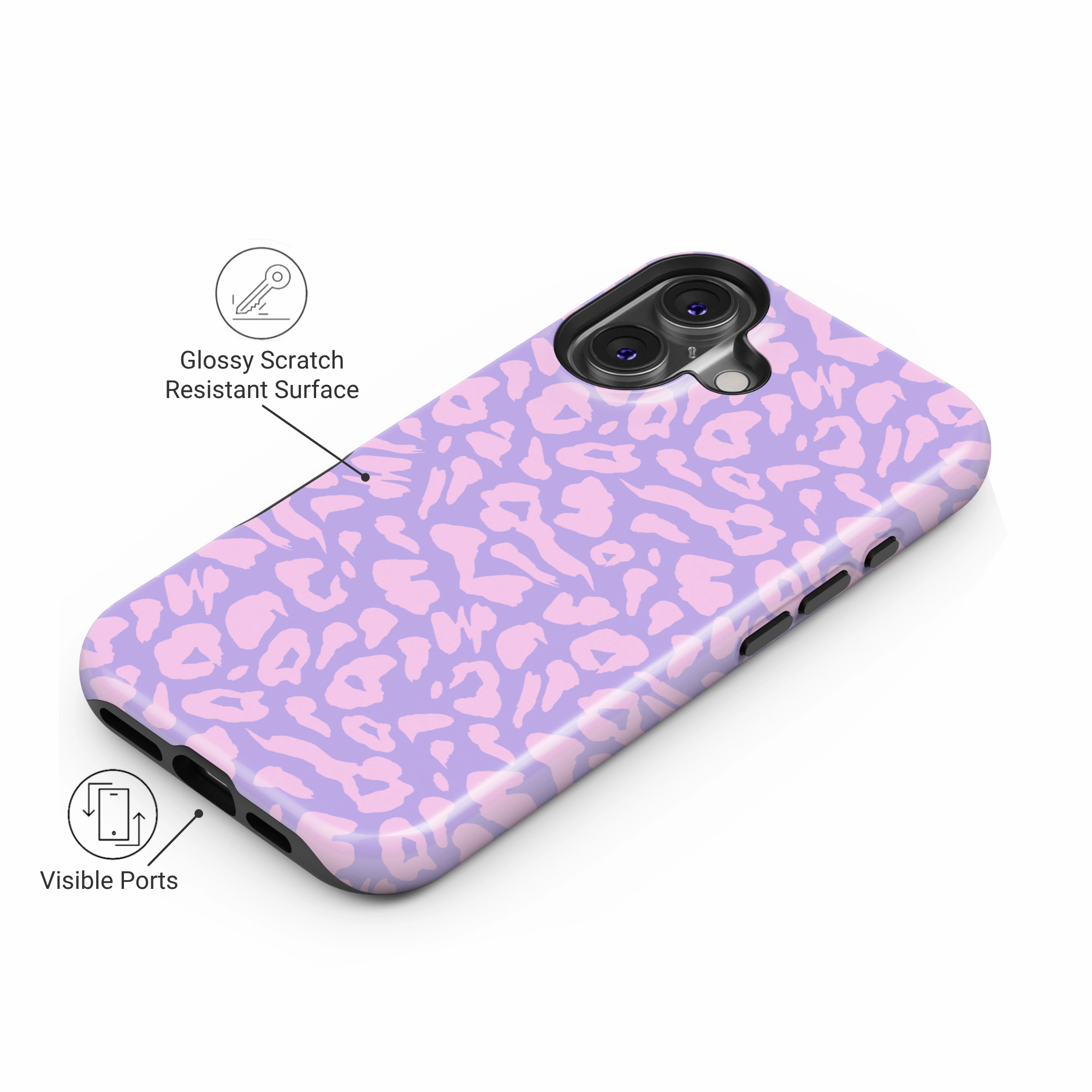 Glossy Pattern Playful Pounce