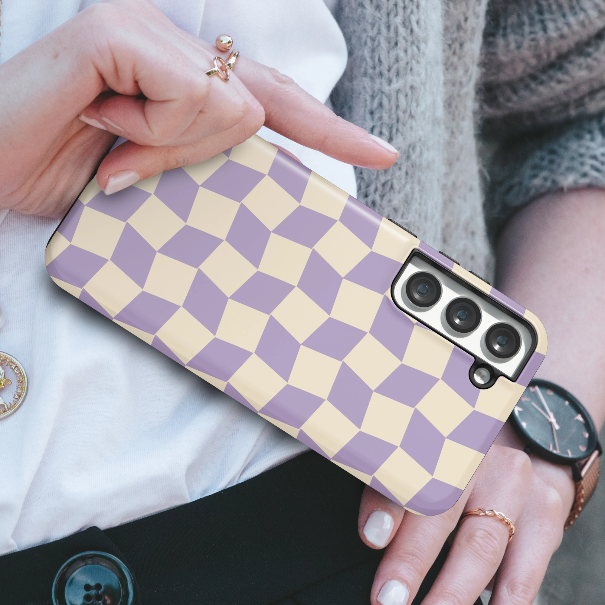 Scratch Proof Vibrant Colors Lavender Breeze