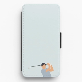 Sheffler - Golf Flip / Wallet Phone Case Protective Design Layer