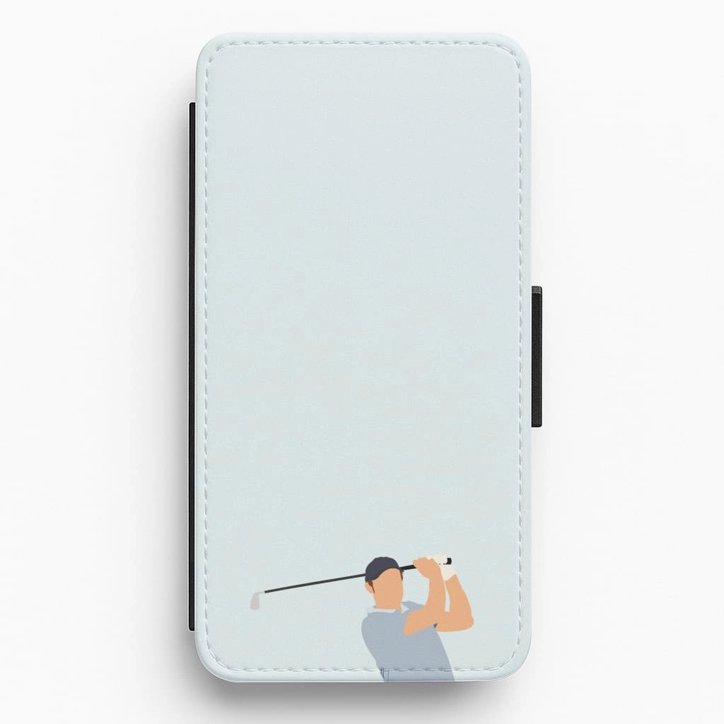 Sheffler - Golf Flip / Wallet Phone Case Protective Design Layer