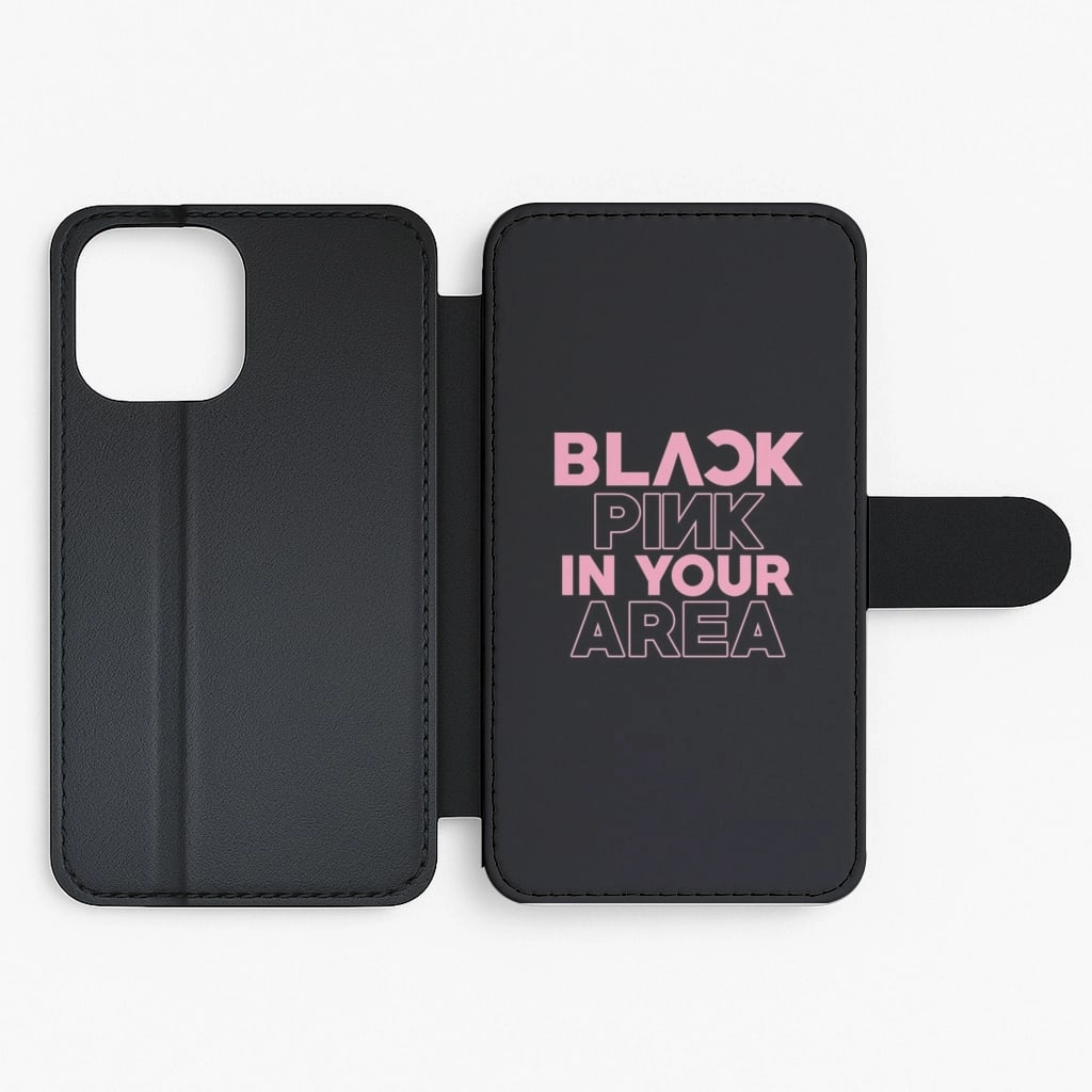 Girl K-Pop Band In Your Area - Black Flip / Wallet Phone Case Flexible Design Bold Look