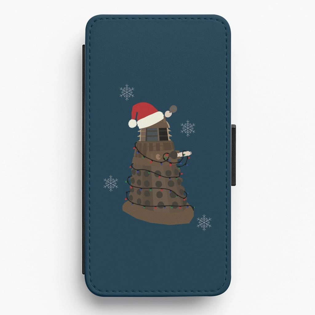 Daily Durability Christmas Dalek - Doctor Who Flip / Wallet Phone Case