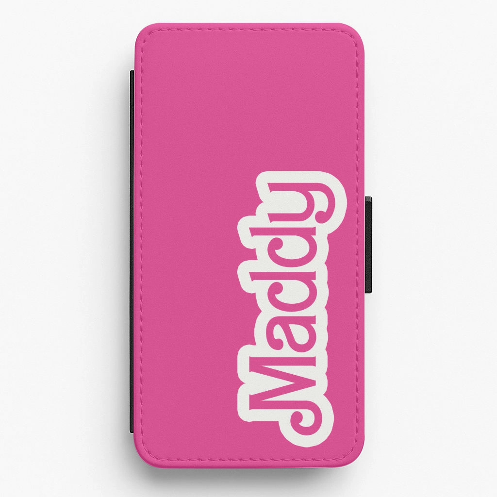Stylish Detail Layer Personalised Doll Flip / Wallet Phone Case