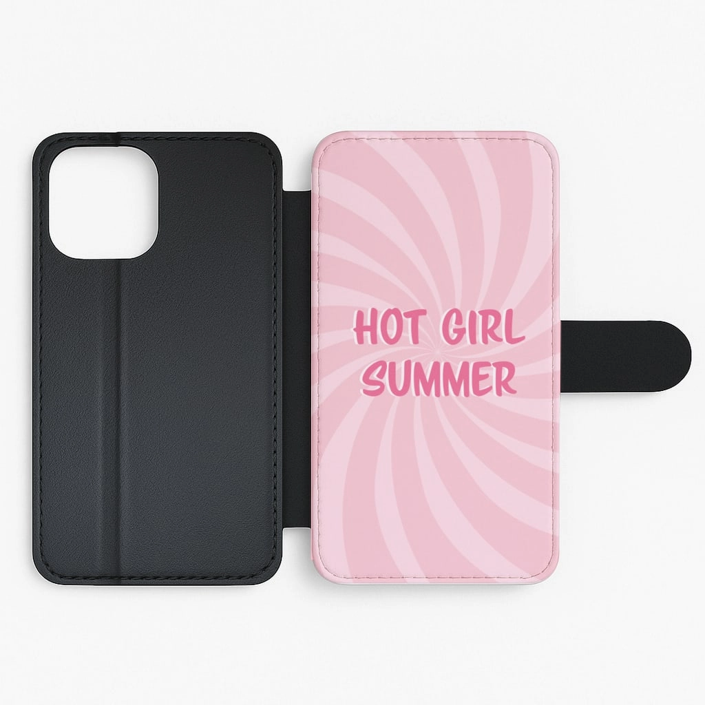 Shock Resistant Build Smooth Look Hot Girl Summer Flip / Wallet Phone Case